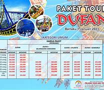 Harga Tiket Dufan Anak Anak